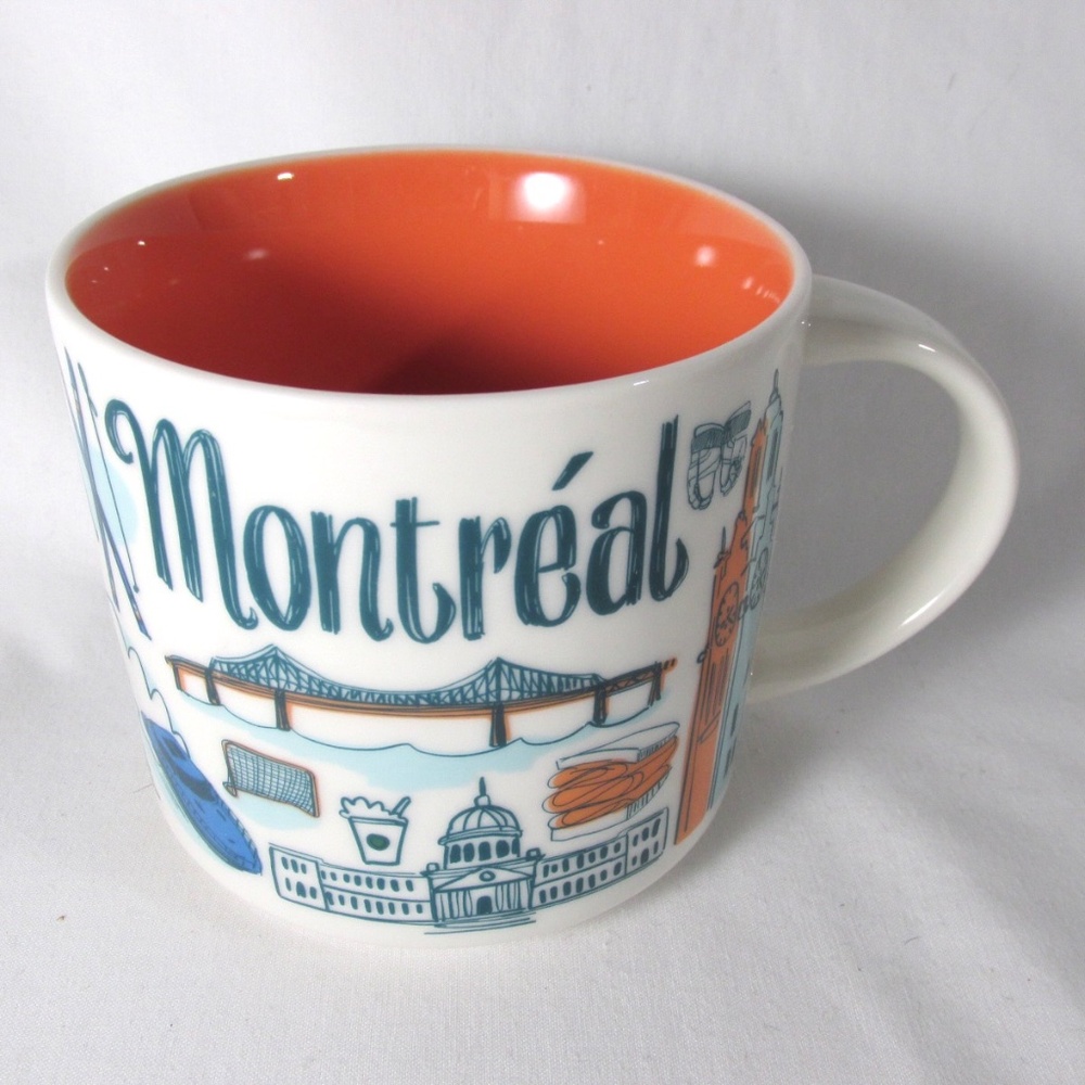 Starbucks Coffee Mug Montreal Been There Series Across the Globe Collection NWT